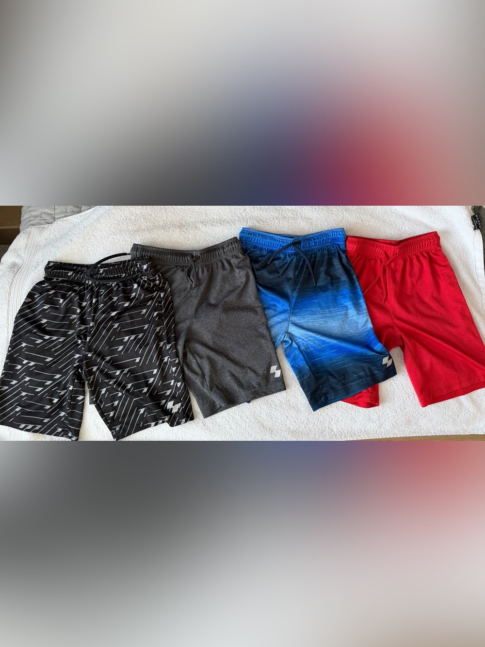 The Children's Place Athletic Shorts Set of 4 - size 7/8